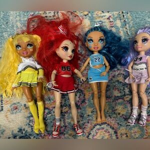 Rainbow High Sports Dolls Set - PLAY CONDITION